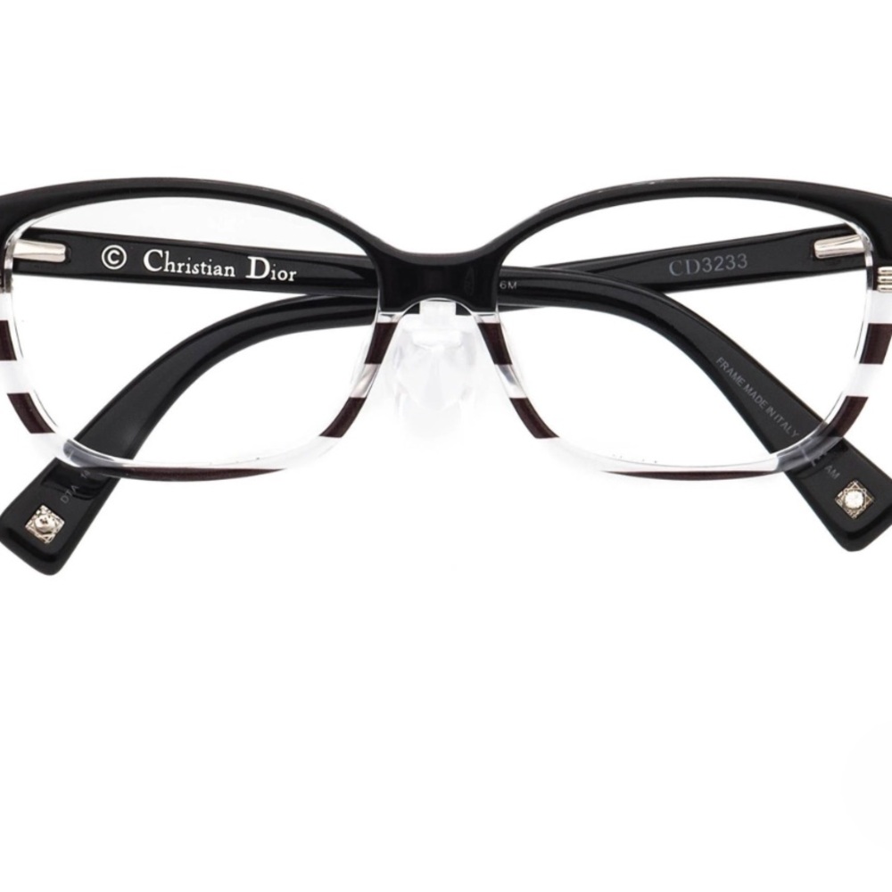 Dior CD-3233 Striped Eyeglasses